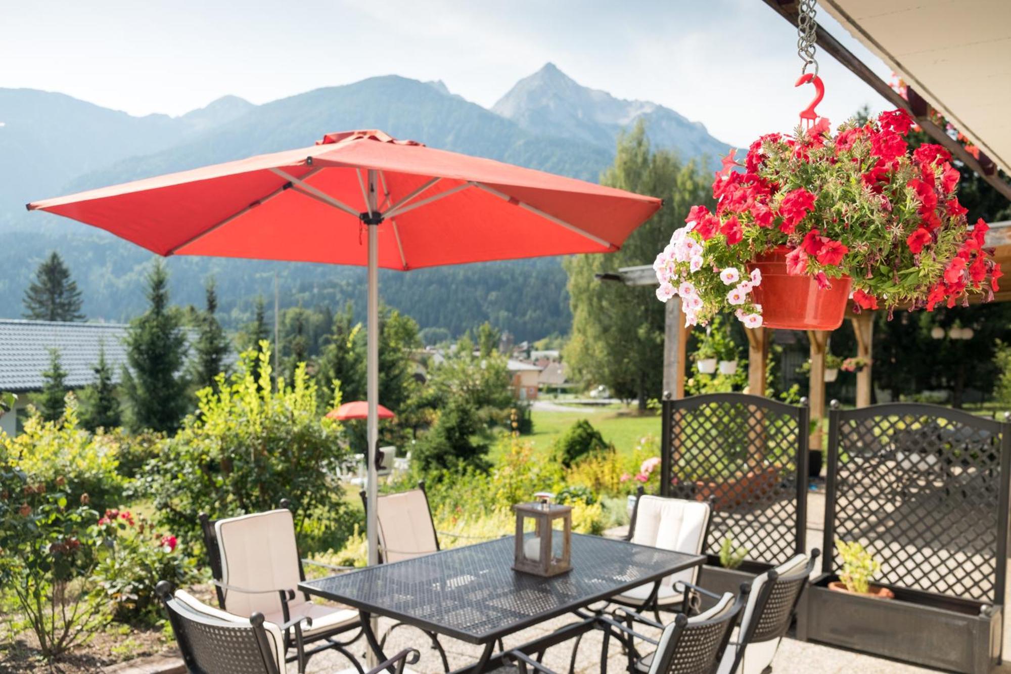 Gailtal Panorama Appartement Kotschach-Mauthen Buitenkant foto