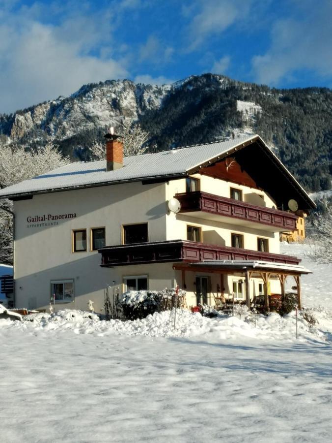 Gailtal Panorama Appartement Kotschach-Mauthen Buitenkant foto